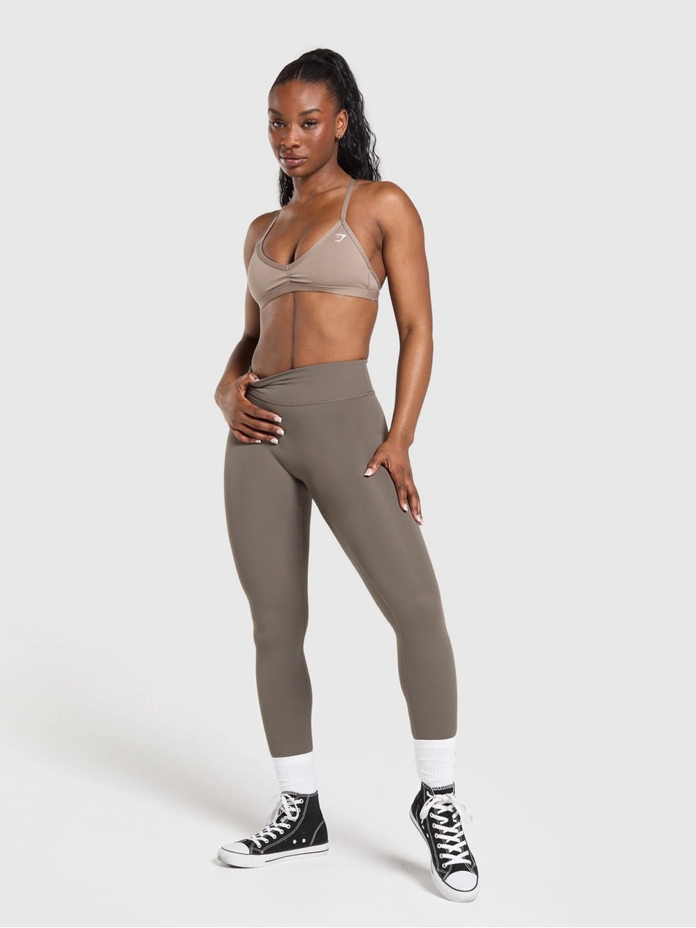 Gym shark Superset 2.0 Leggings - Camo Brown